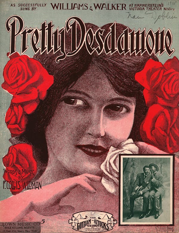 Sheet music cover