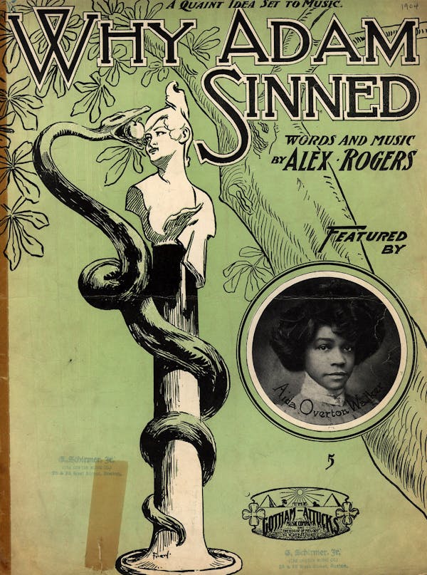 Sheet music cover