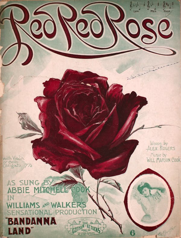 Sheet music cover