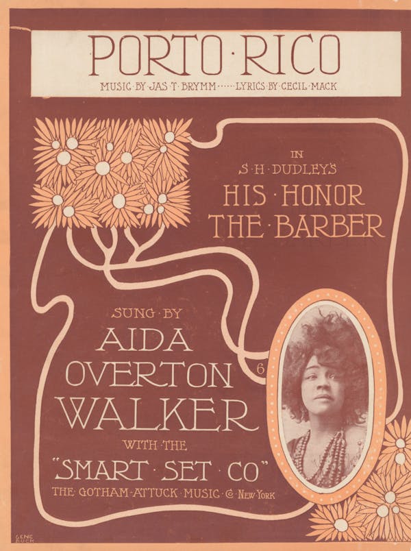 Sheet music cover