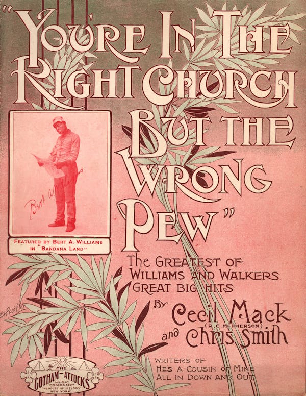 Sheet music cover