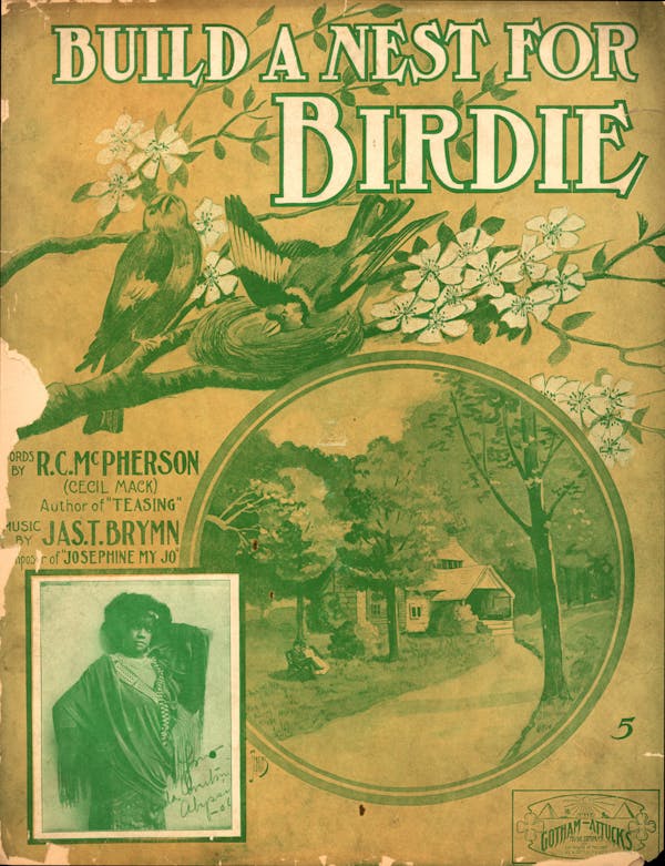 Sheet music cover