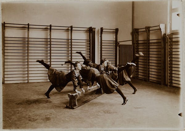 Photograph of Turner gymnastics