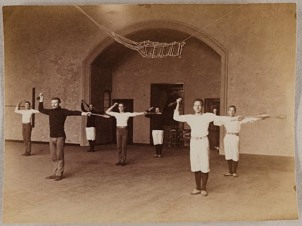 Photograph of Turner gymnastics