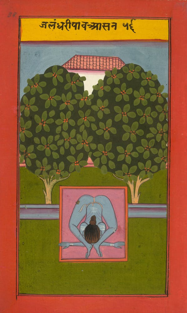 Illustration from the Joga Pradipika