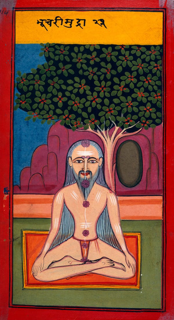 Illustration from the Joga Pradipika