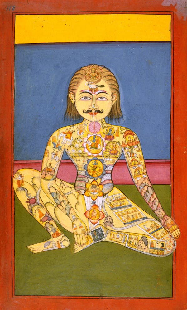 Illustration from the Joga Pradipika