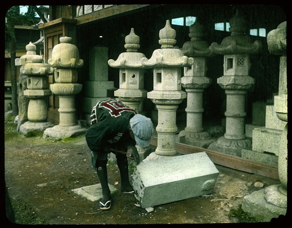 fotografía de Japón coloreada a mano