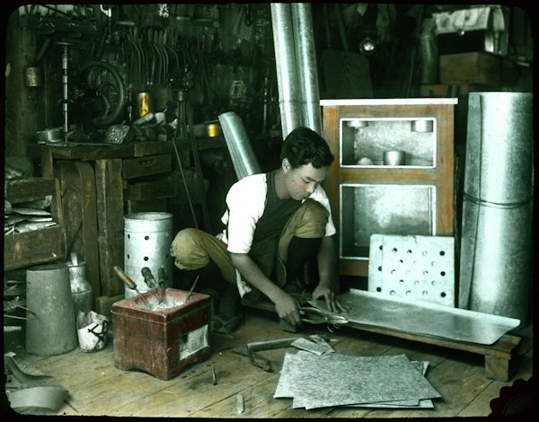 fotografía de Japón coloreada a mano