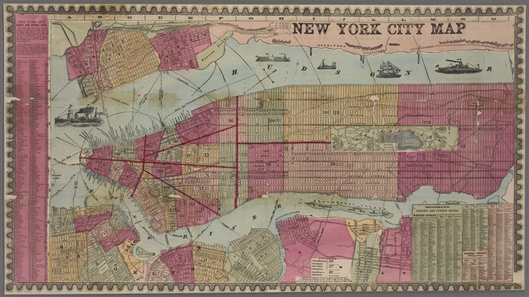1891 Atlas of the City of New York NY Maps Book on CD Manhattan Island 