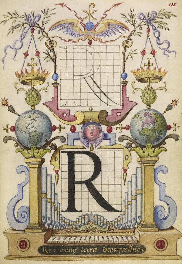 Guide for Constructing the Letter R