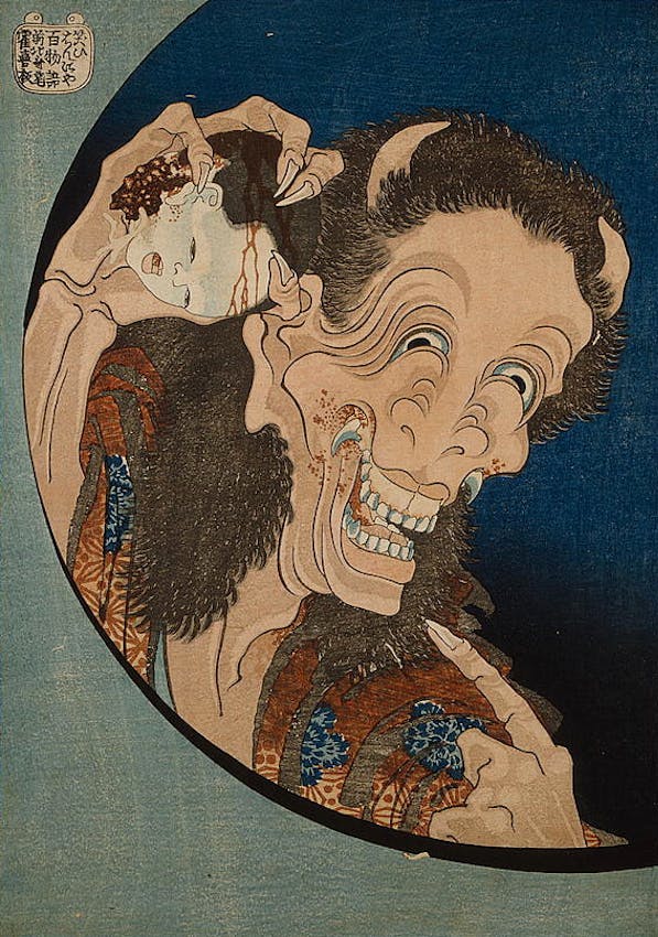 hokusai ghost