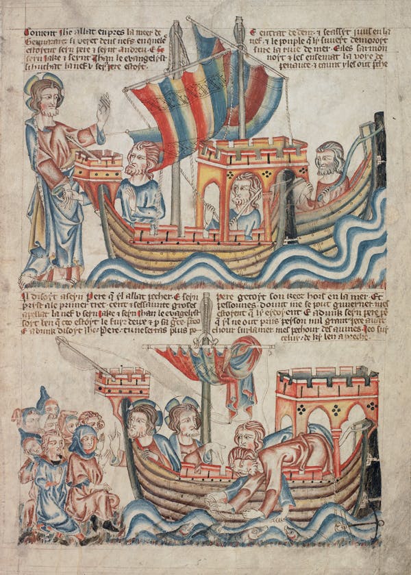 Miniature from the Holkham Bible