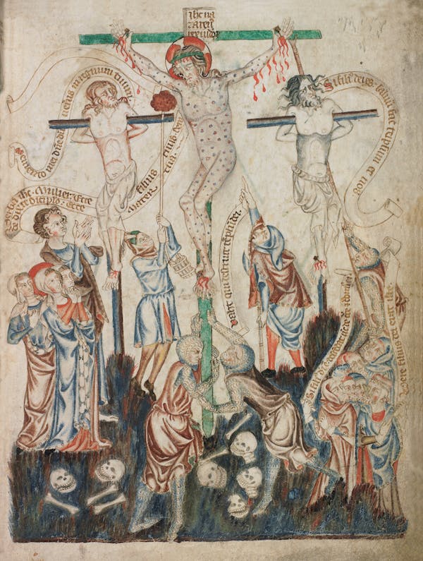 Miniature from the Holkham Bible