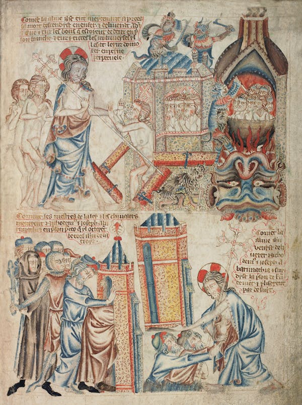 Miniature from the Holkham Bible