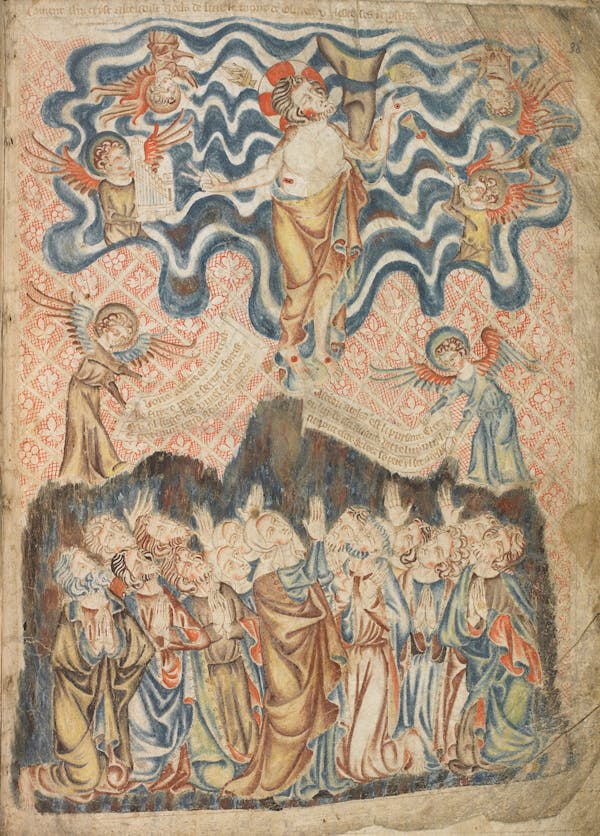 Miniature from the Holkham Bible