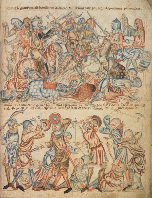 Miniature from the Holkham Bible