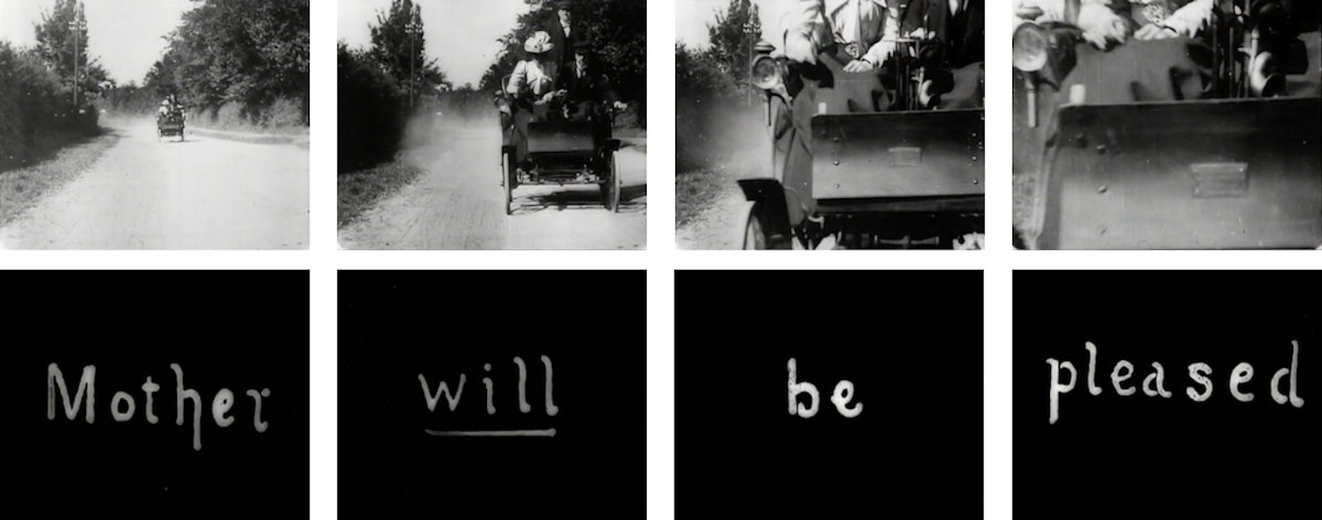 Frames from Hepworth's film