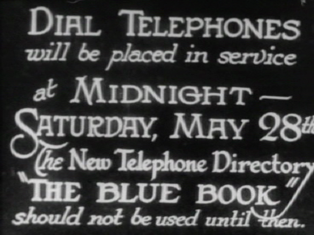 How to use the Dial Telephone (1927)