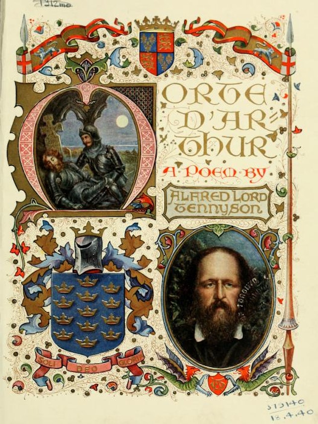 Illuminated version of Lord Tennyson’s Morte d’Arthur (1912)