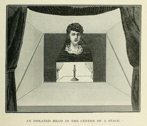 Illustration from a Victorian book on Magic