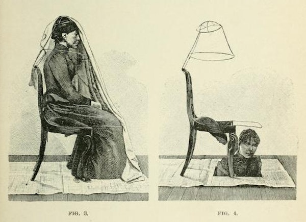 Illustration from a Victorian book on Magic
