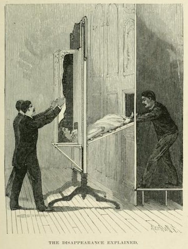 Illustration from a Victorian book on Magic