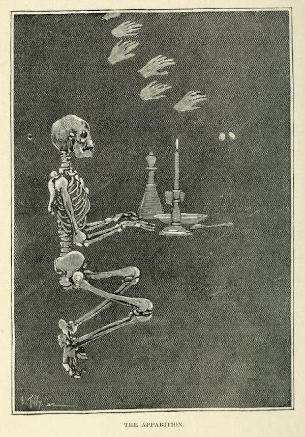 Illustration from a Victorian book on Magic