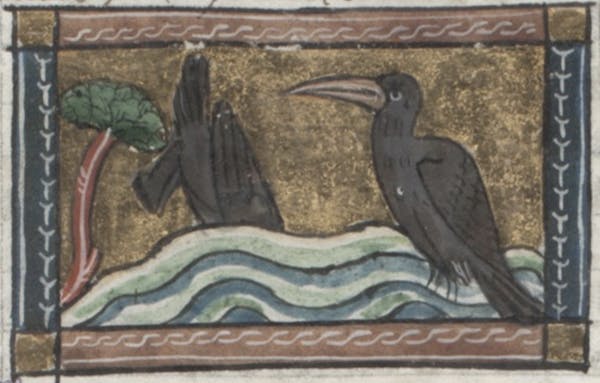 manuscript illustration from jacob van maerlant der naturen bloeme