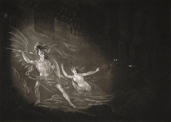 The Universe as Pictured in Milton's Paradise Lost (1915) – The Public  Domain Review