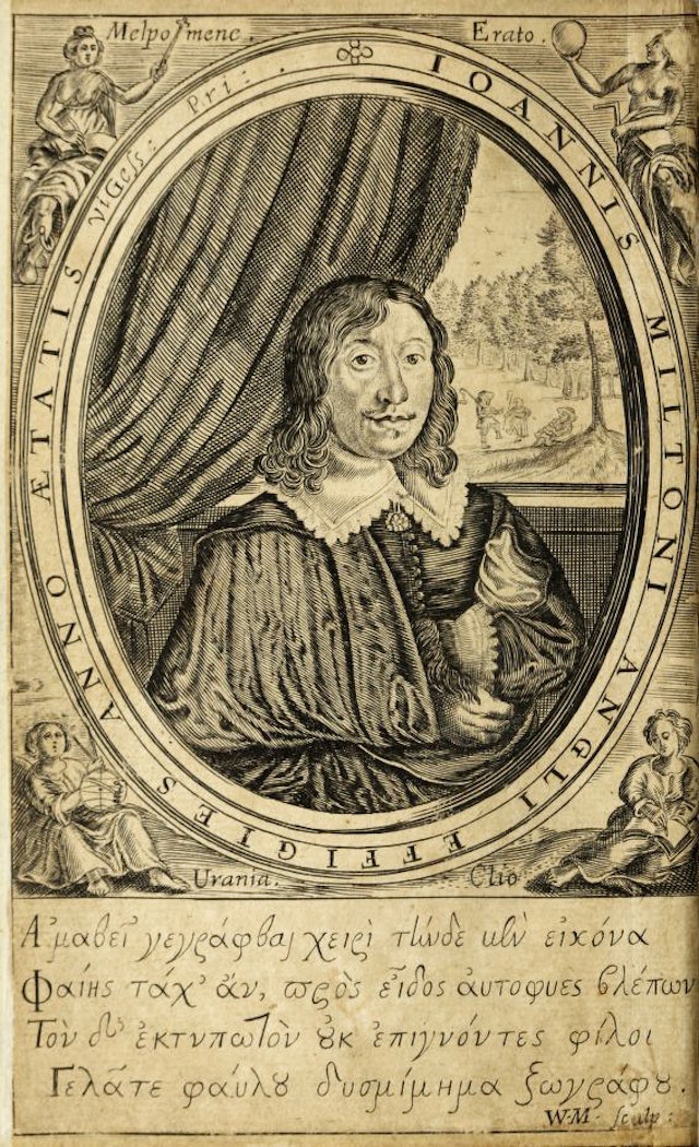 John Milton’s Frontispiece Prank