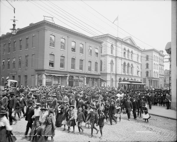 old photo of juneteenth emancipation day