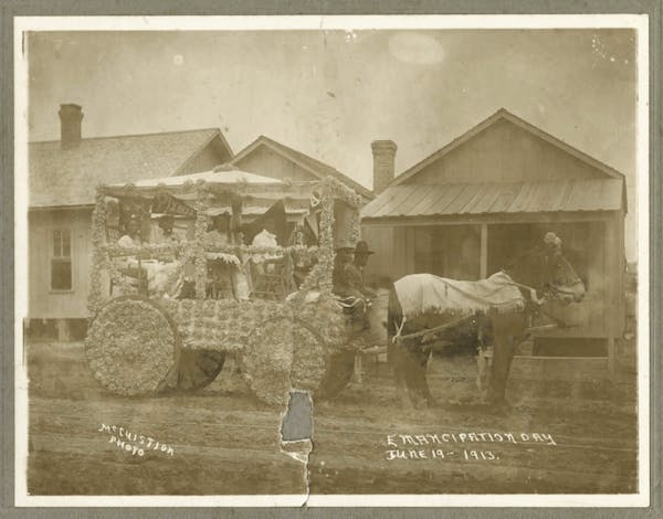 old photo of juneteenth emancipation day