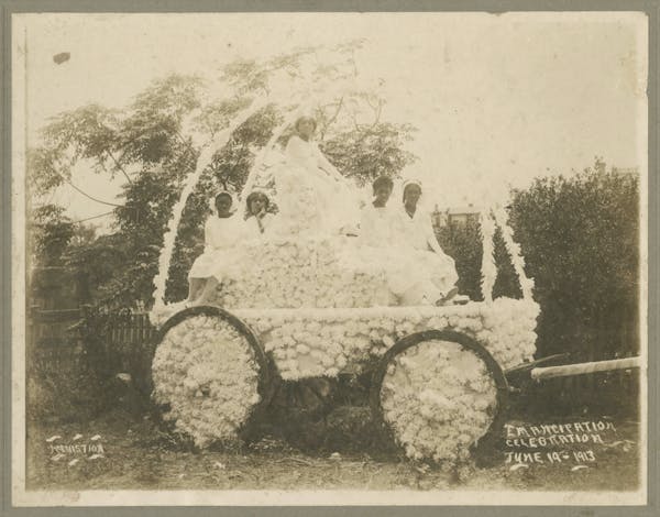 old photo of juneteenth emancipation day