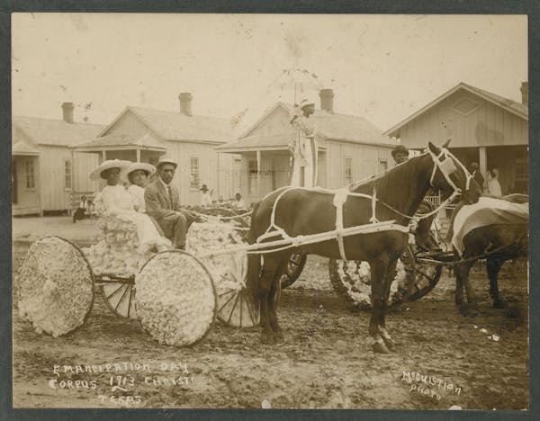 old photo of juneteenth emancipation day