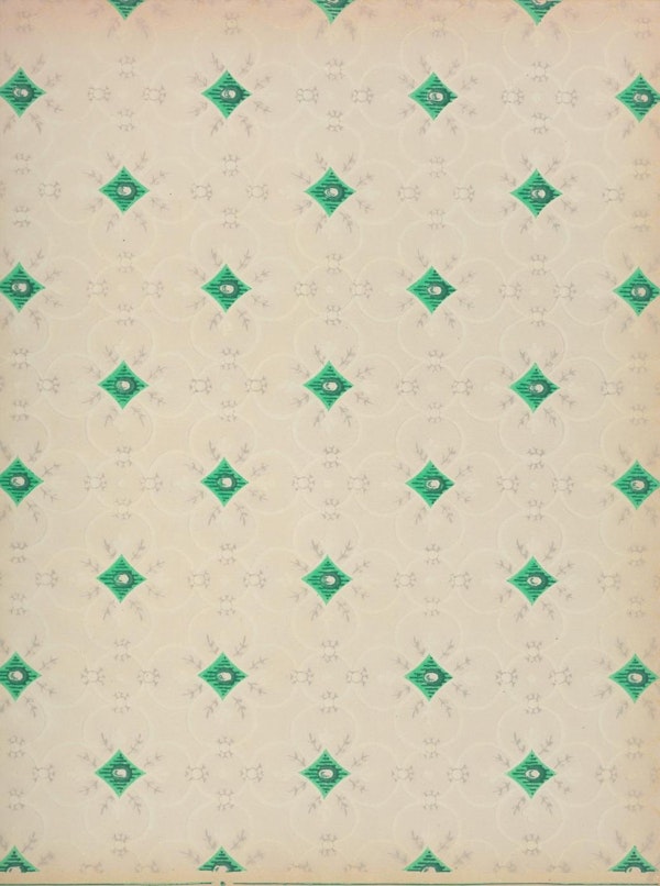 Sample of wallpaper containing arsenic