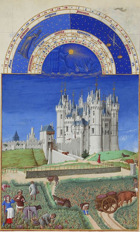 Labors of the Months from the Très Riches Heures — The