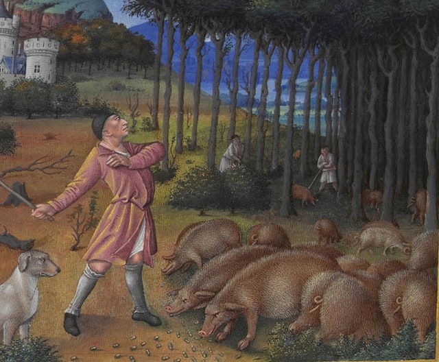 Labors of the Months from the Très Riches Heures