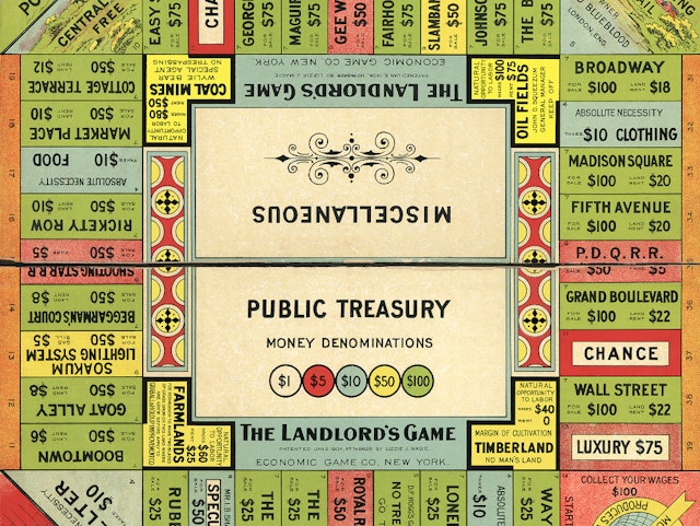 The Landlord's Game: Lizzie Magie and Monopoly's Anti-Capitalist Origins (1903)
