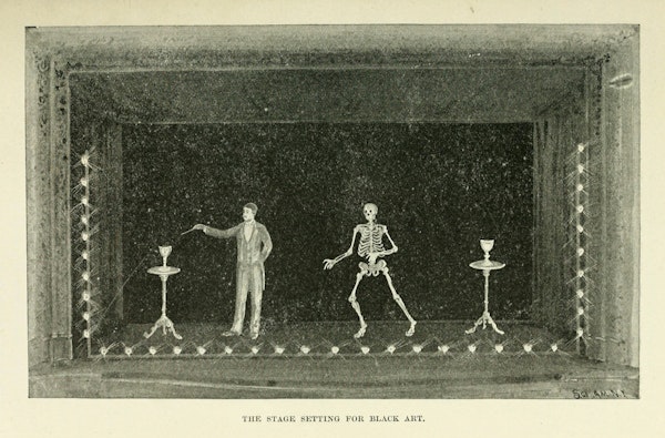 Illustration of magic trick