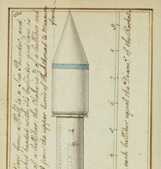 Manuscript Handbook of Firework Design (1785)