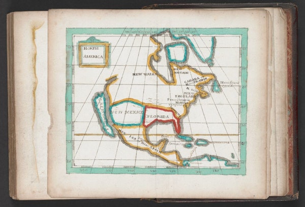 map of california as an island