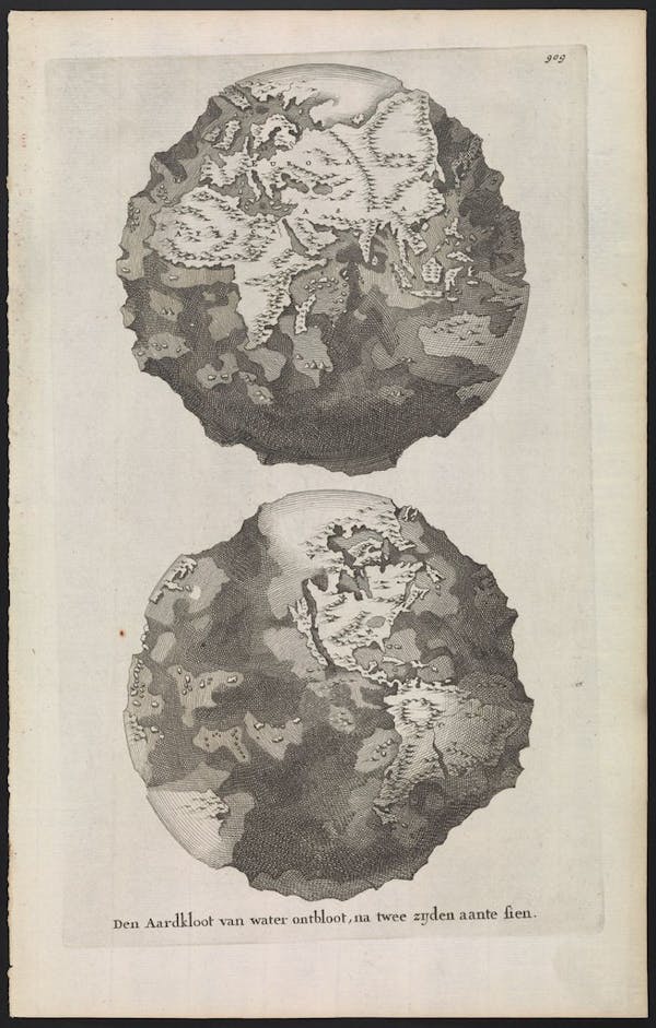 map of california as an island