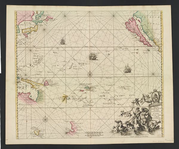 map of california as an island