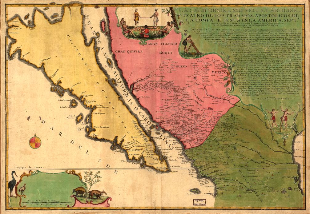 Maps Showing California as an Island — The Public Domain Review