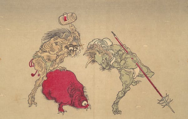 kyosai one hundred demons