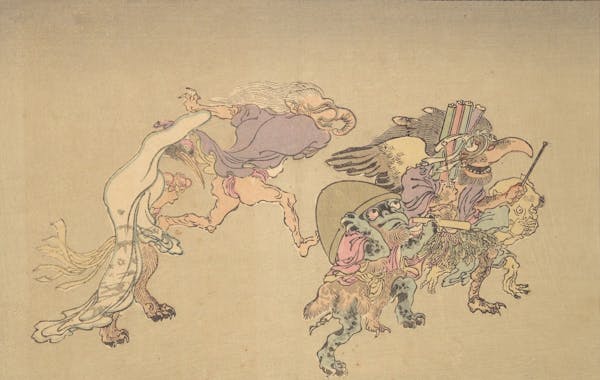 kyosai one hundred demons