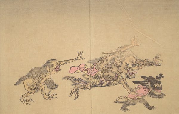 kyosai one hundred demons