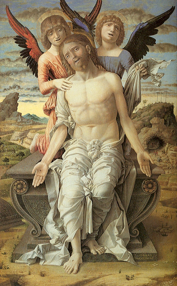 Image depicting the revelation of Christ's genitals