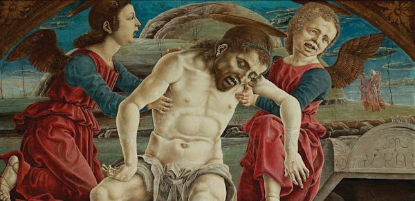 Image depicting the revelation of Christ's genitals